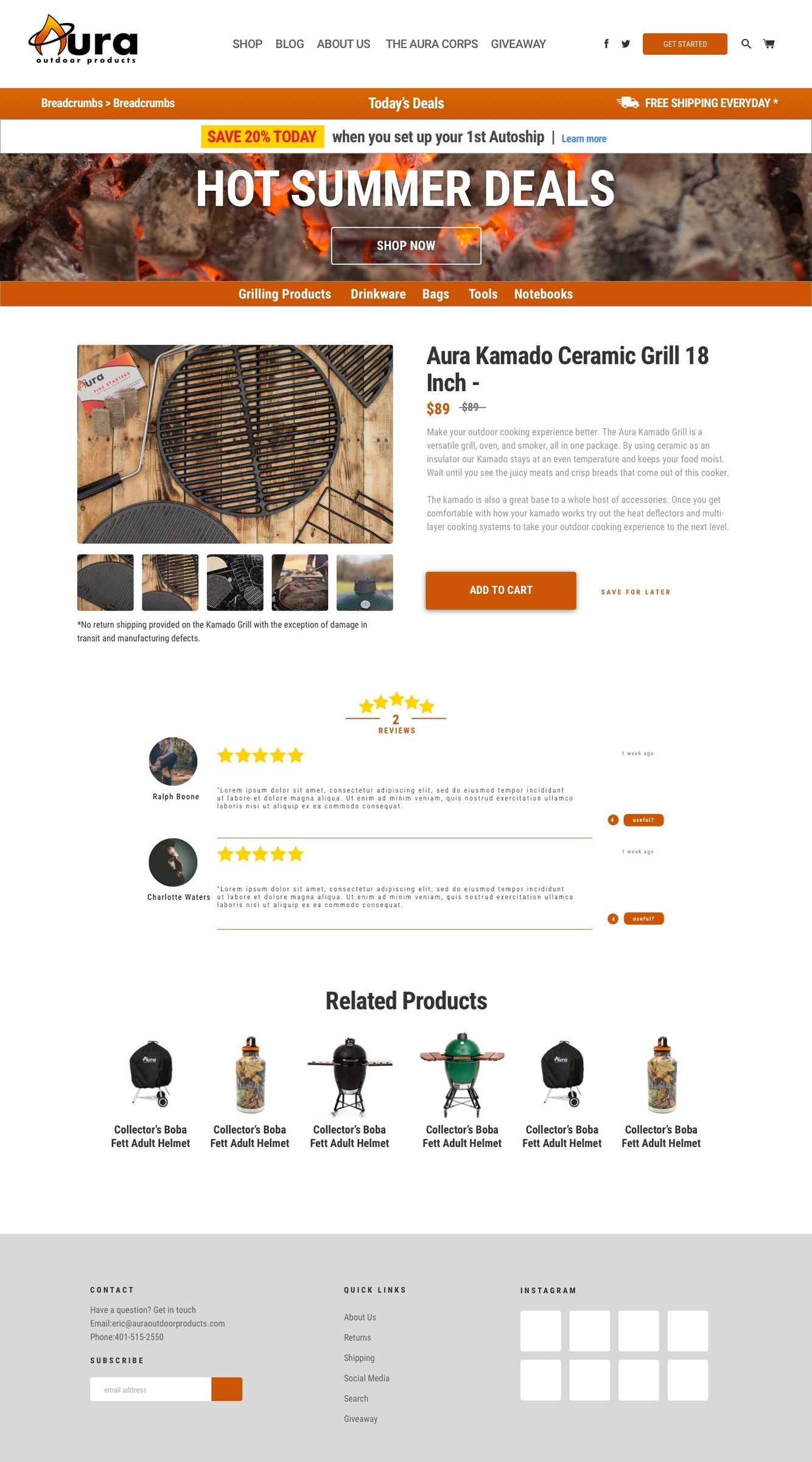 Aura Product Detail